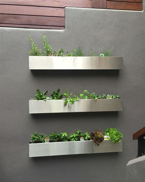 metal planter boxes for walls|decorative metal planter boxes.